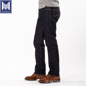 Custom Made18oz Jepang Selvedge Mens Blank Denim Jeans